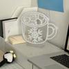 Luminous Christmas Neon Sign USB-powered Xmas Shaped Light Atmosphere Signboard  Camper