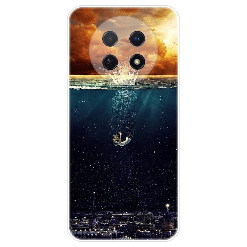 Для Huawei nova Y91 novaY 91 чехол Мягкая силиконовая задняя крышка Мультяшный чехол для телефона Разнообразие