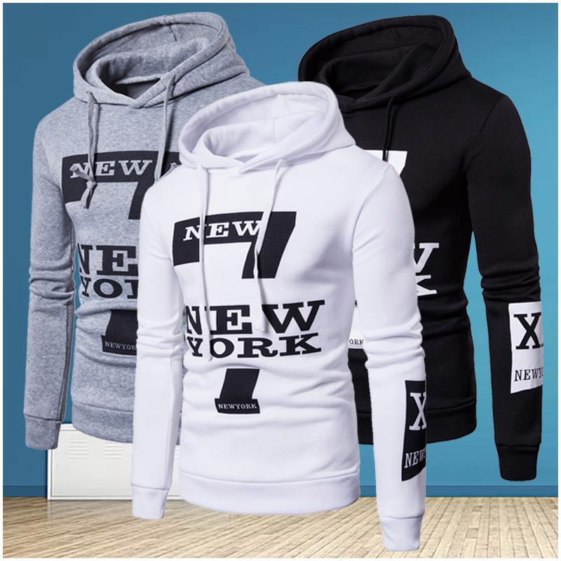 SCIONE 2 шт./компл. Мужская кепка-манекен, мужской повседневный свитер с буквенным принтом, комплект с капюшоном