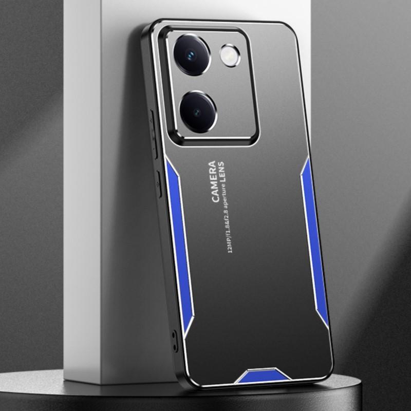 Для VIVO Y100i Чехол Металлическая Алюминиевая Крышка Защищающая Объектив Матовый Чехол Для VIVO Y100i Защита от Отпечатков Пальцев Металл+ТПУ