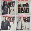 Премиальная серая льняная наволочка для диванной подушки Walking Dead для фанатов зомби-сериала 45x45 см
