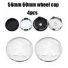 4pcs 3D 56mm 60mm Peugeot new Car emblem Wheel Center Hub Cap auto Rim refit dust-proof badge covers sticker styling accessories