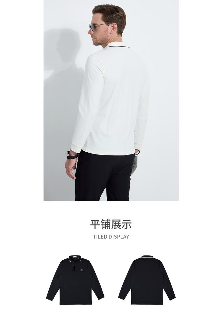 Shaping and slimming men's sports outdoor long-sleeved T-shirt