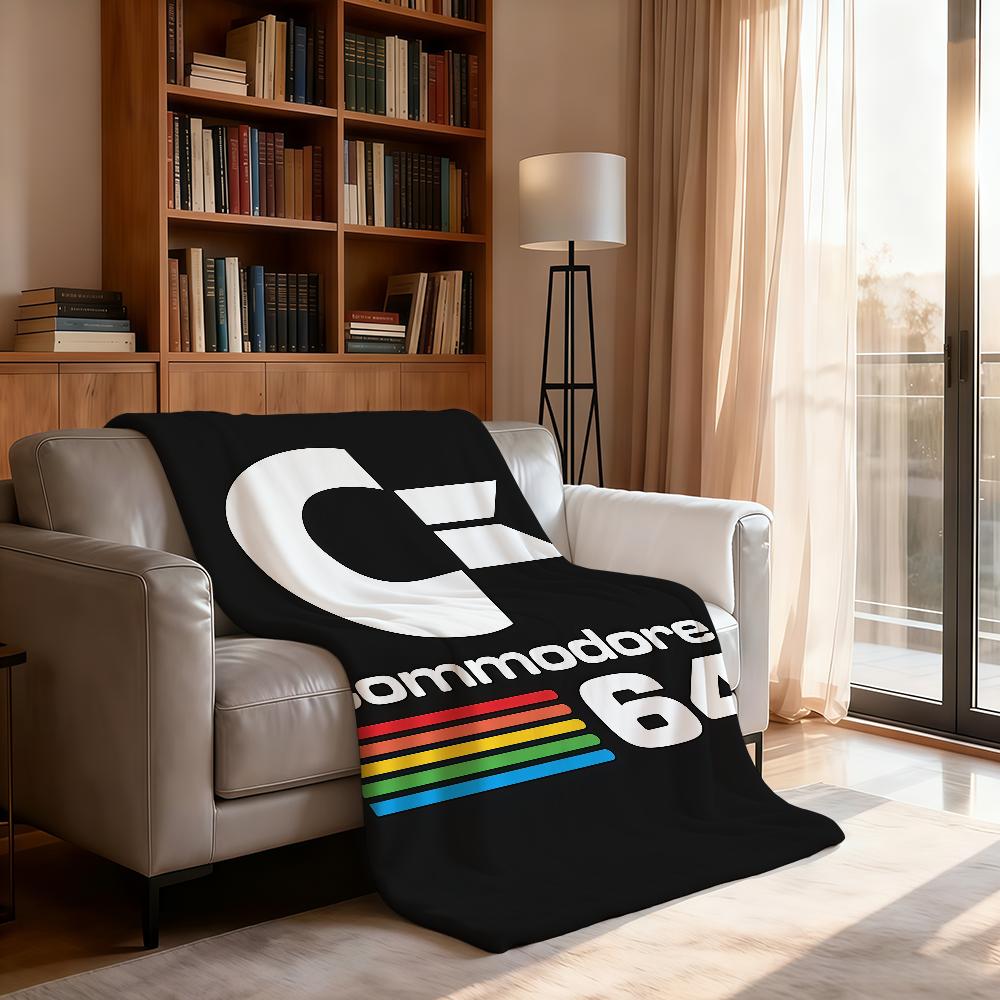 Модное одеяло C-Commodore 64 Мягкое покрывало для дома Спальни Кровати Дивана Пикника Путешествия Офиса Покрывало для отдыха Подарок