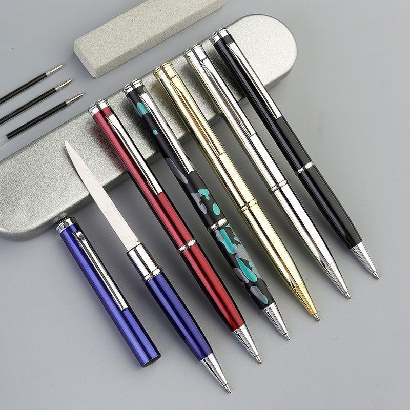 100 шт. металлический стержень для шариковой ручки, подходящий для многофункциональной двуглавой ручки с ножом