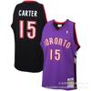 Mens Basketball Jersey Vince Carter 15 Tracy McGrady 1 Retro Stitched NBA Style Sleeveless Cotton V-Neck Sportswear