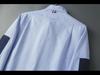 Рубашка TB JL Trendy Unisex Oxford с двойными рукавами и длинными контрастными рукавами