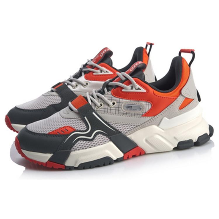 Li-Ning Li Ning Journey Mesh Patchwork Cushioning Slip Resistant Cushioning Slip Resistant Low top Casual Shoes Men's AGCQ005-4