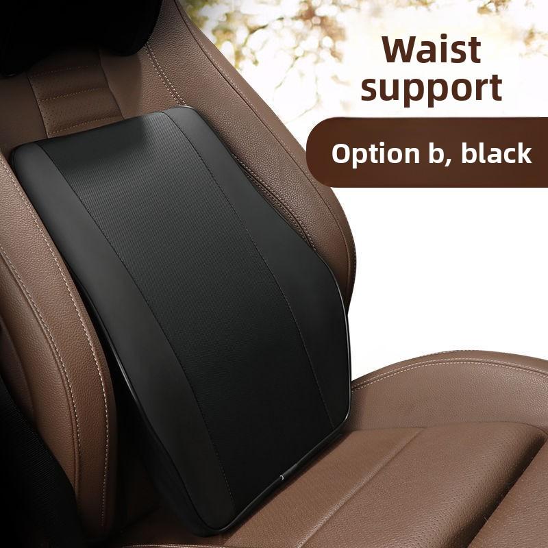 Подушка подголовника автомобиля, поясничная подушка, подушка для шеи из хлопка с памятью для автомобиля, сиденье автомобиля, автомобильная подушка, поддержка спины, удобная