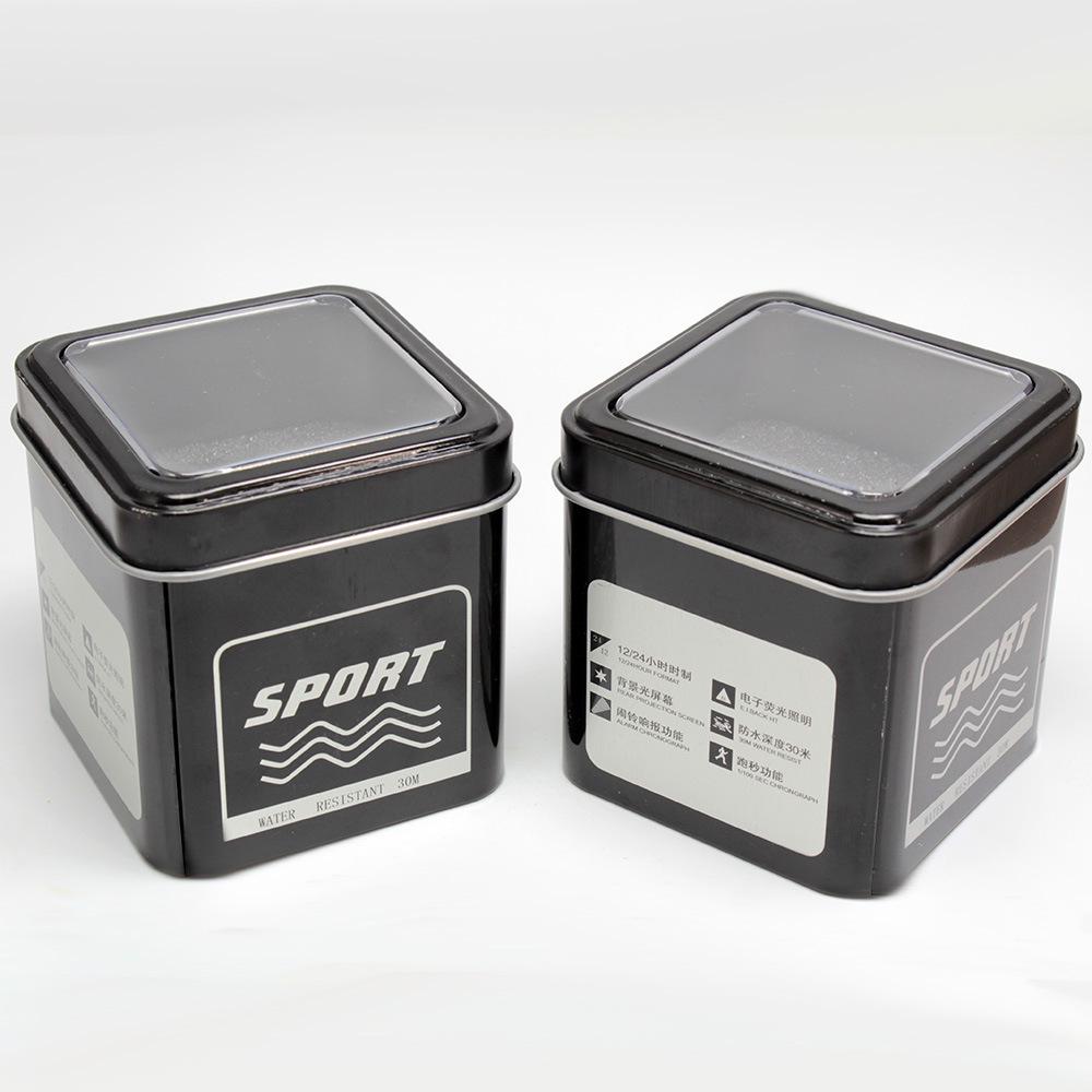 Водонепроницаемые спортивные LED-часы 30 м - Минималистичные и модные для мужчин и студентов