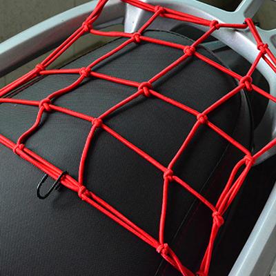 30*30см / 40*40см Прочная Эластичная Сеть для Мотоциклетного Багажа Держатель для Шлема Сетка на Бак Регулируемые Крючки