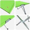 Folding Camping Bed Green 194 x 62.5 x 42.5 cm
