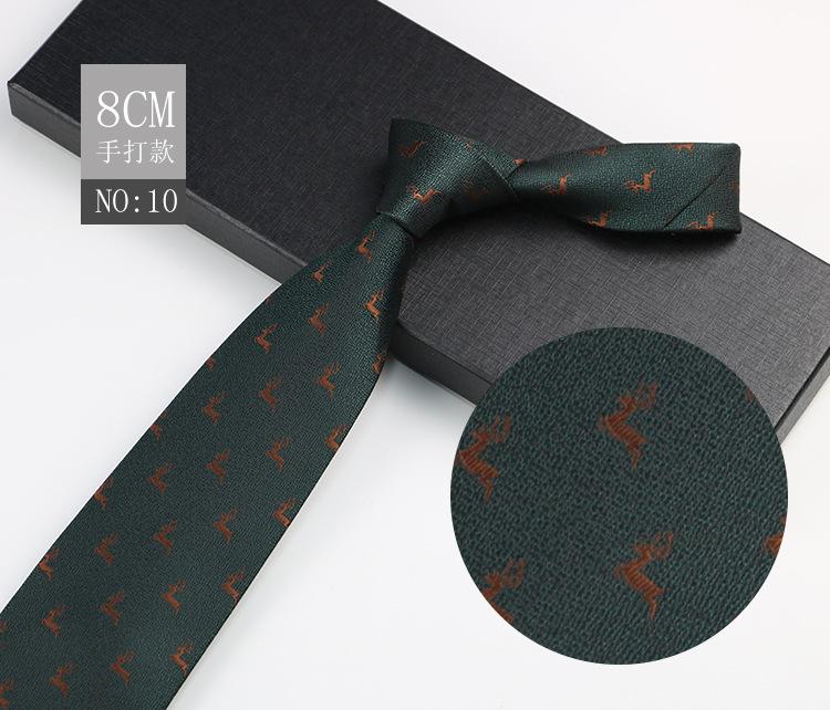 Мужской галстук 8 см Платье Джентльменский костюм Рубашка Бордовый Свадебный Жених Узор Ручная работа Деловой галстук
