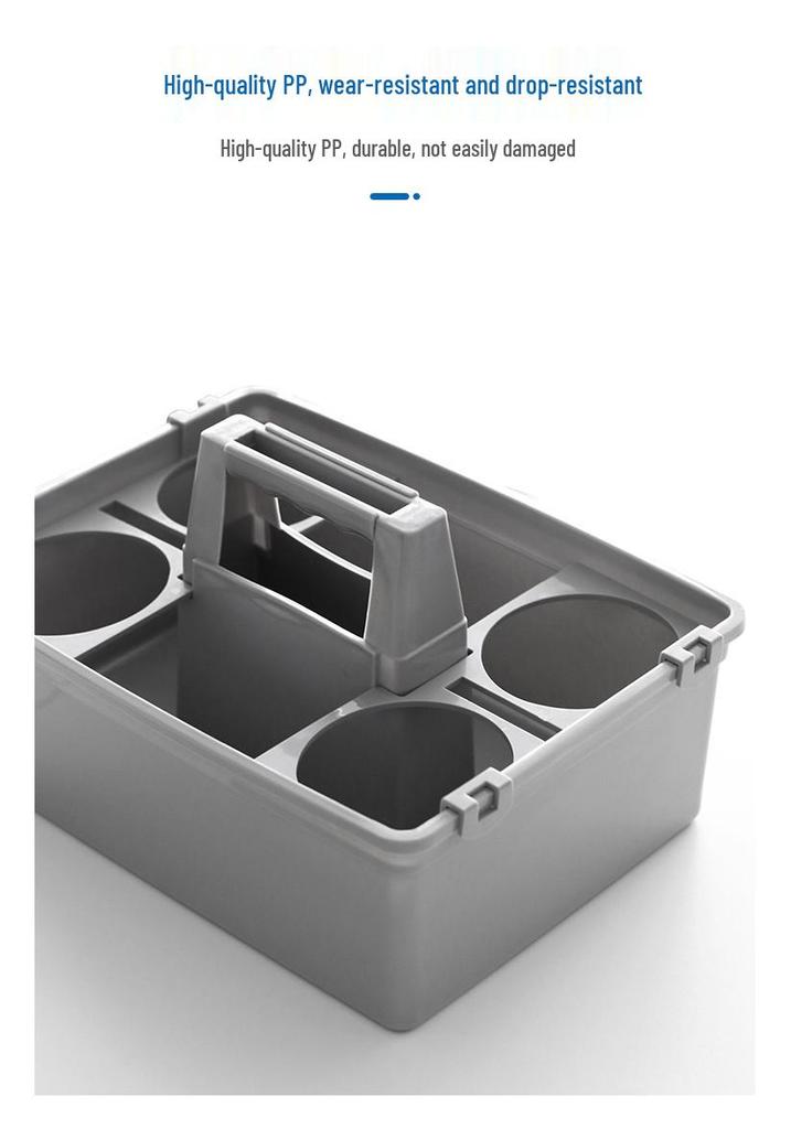 Handheld Cleaning Basket for Hotel or Home Storage
