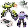 Deformation Robots Toys, Mini Car Robot Action Figures 2 Modes Alloy Action Figure Toys Gitfs for Boys and Girls