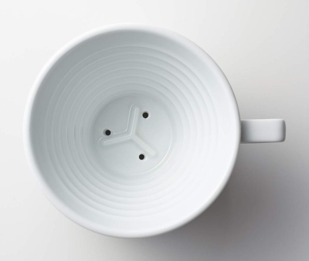 Керамическая воронка для кофе Kalita с высокой теплоотдачей, посуда Hasami, HASAMI для людей, серия Wave, керамика, сделанная в Японии, HA155, воронка для одного человека