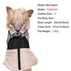 Dog Coat With Harness Winter Warm Dog Clothes For Small Medium Dogs Cats Windproof Cat Clothing Chihuahua Yorkshire Pet Jacket