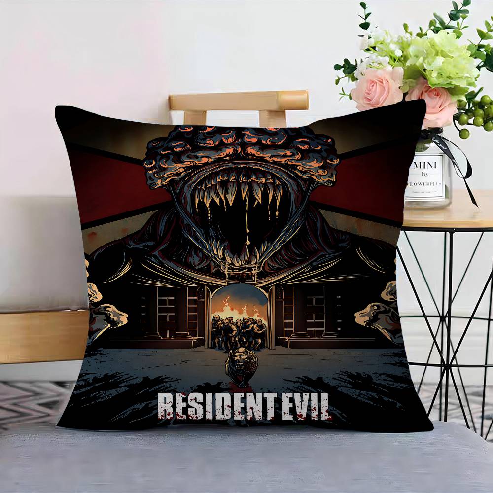 Игра R-Residents E-Evils Подушка Подарок Декор для дома и офиса Подушка для спальни, дивана, автомобиля Наволочка
