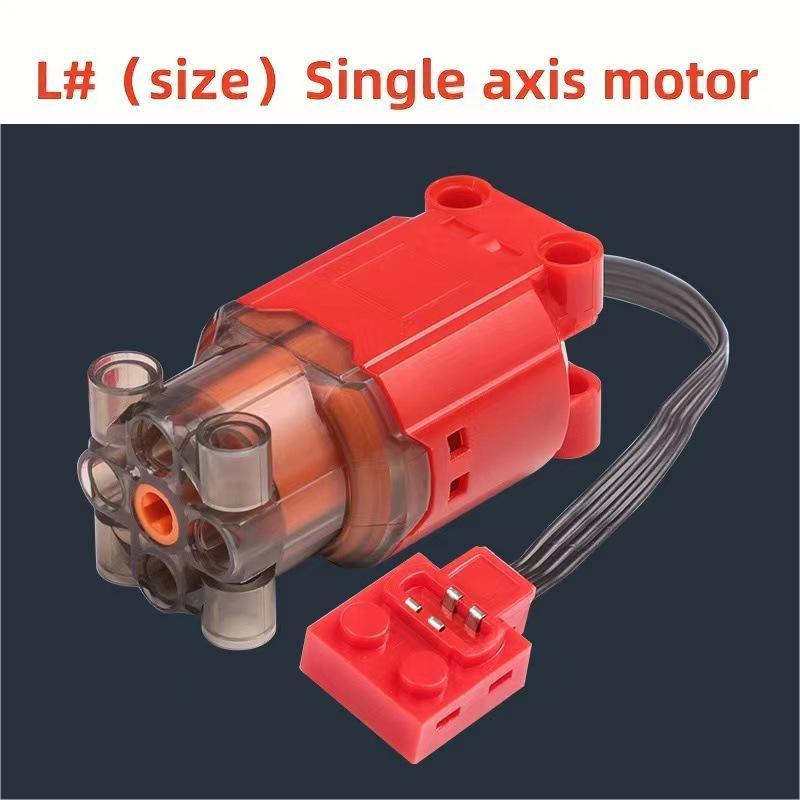 Remote Control Electric Motor Car Set Battery Box/ Switch /Led Light/ Power Function Moc Building Blocks Motor Toys For Kids