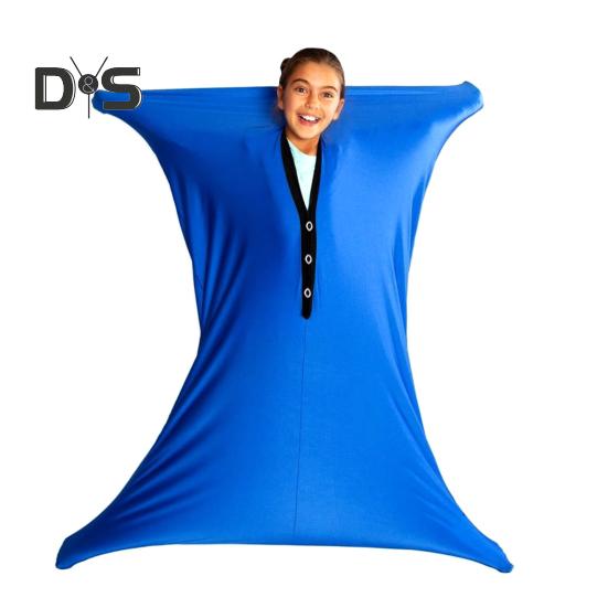 Детские носки с динамическим движением и сенсорным эффектом для мальчиков и девочек, успокаивающие носки для тела, снимающие беспокойство и стресс, детские носки-обертывания для всего тела, успокаивающее терапевтическое одеяло