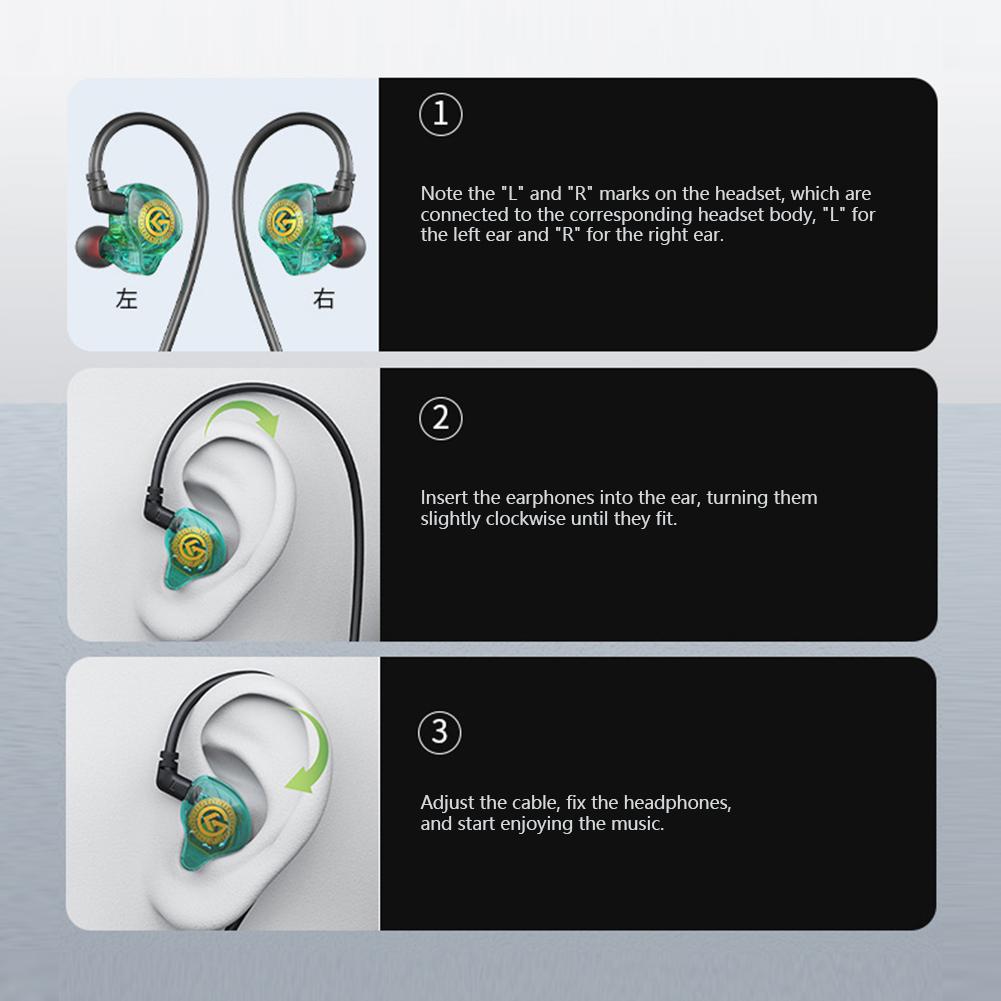 Проводные наушники 3,5 мм Type C цифровые чип-наушники-вкладыши проводная гарнитура с микрофоном для iPhone 15 Android Samsung