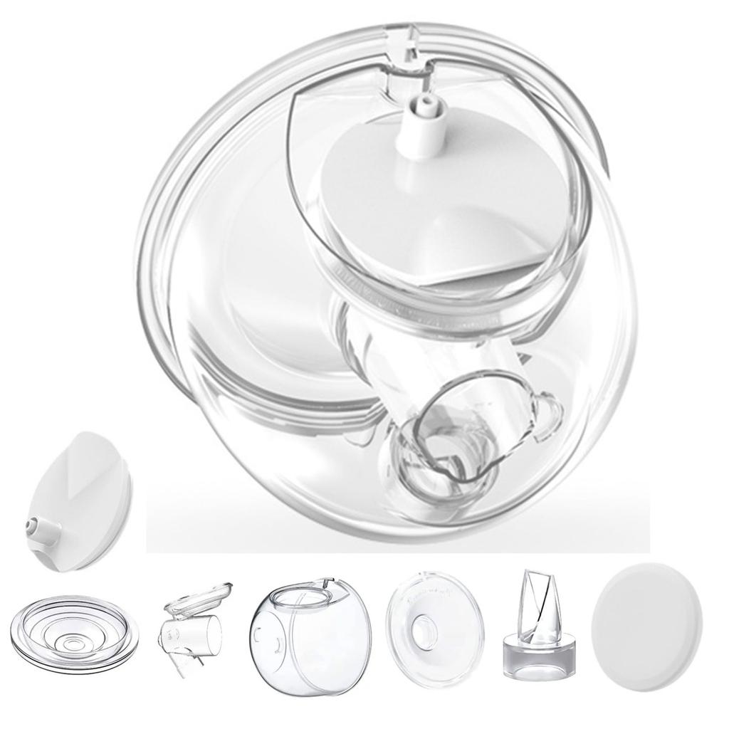 Запасная насадка, включая пылезащитный чехол, фланцевую вставку диафрагмы и силиконовую диафрагму для ремонта электрических молокоотсосов S12