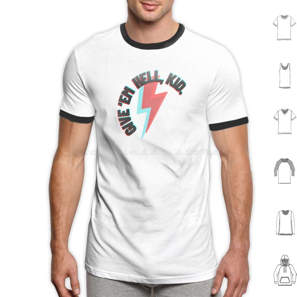 Give em Hell Kid T Shirt Cotton Men Women DIY Print Mcr Gerard Way Mikey Way Ray Toro Frank Iero Three Cheers Three Cheers