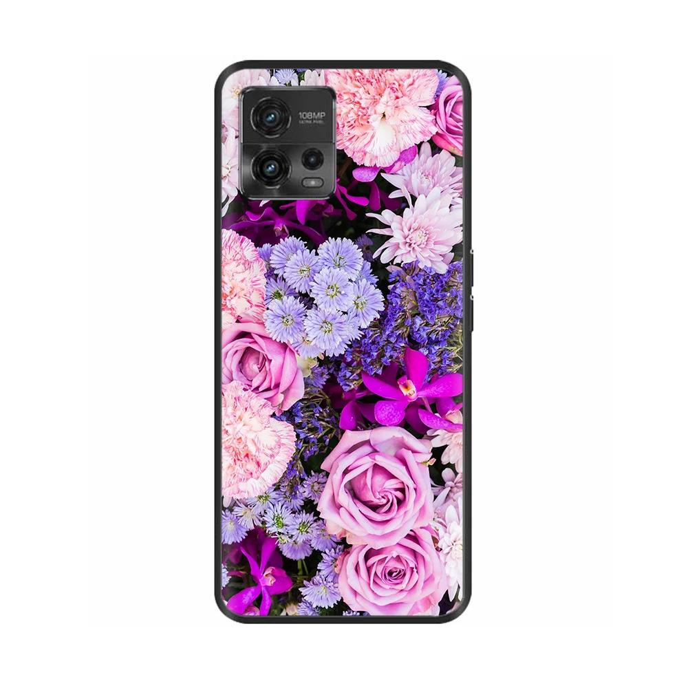 For Moto G72 Case Couple Panda Phone Back Cover For Motorola G72 Cover MotoG72 G 72 Protective Soft Liquid Silicone Funda Bumper