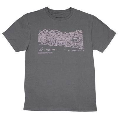 Men's Death Cab For Cutie Acoustic T-shirt X-Large Charcoal Grey
