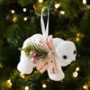 Foam Xmas Ornament Light Weight Christmas Decor Winter Theme Christmas Tree Pendant  Xmas Party