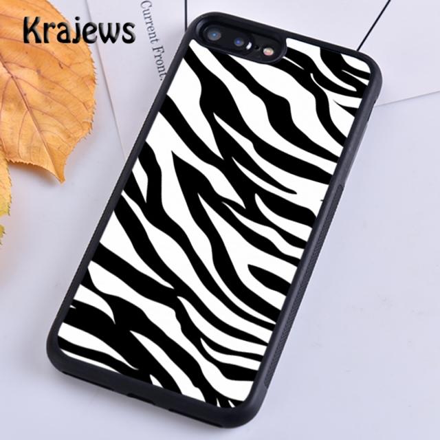 Krajews чехол для телефона с силиконовыми бортиками и принтом зебры для iPhone 14 5 SE 6s 7 8 plus X XR XS 11 12 13 pro max Galaxy S21 S22