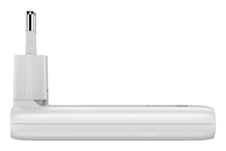 Verbatim 32355 Fold 'n' Go GaN Charger 65W 2-Port, USB-C, EU Plug, White
