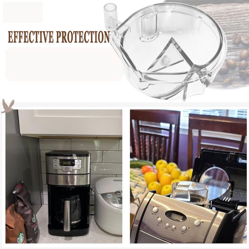 2 шт. Крышка для кофемолки Простая установка Крышка узла кофемолки Пластиковая крышка для кофе Подходит для бытовой техники