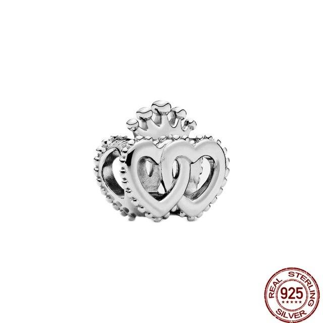 Стерлингового серебра 925 пробы, ангел, мама, семья, любовь, сердце, серия, бусины, подходят оригинальные новые подвески, браслеты, женские ювелирные изделия своими руками, подарок