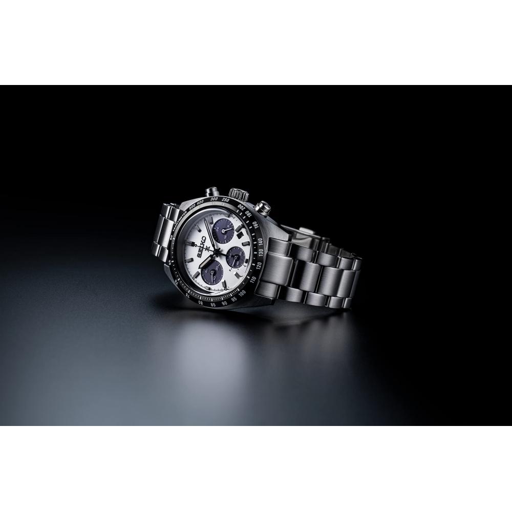 [Часы Seiko] Prospex SPEEDTIMER Solar Chronograph SBDL085 мужские серебристые