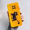 Силиконовый чехол для Huawei Nova 8i Honor 50 Lite, чехол, милый мультяшный черный кот, мак, собака, мягкая задняя крышка из ТПУ для Honor 50Lite, Capa
