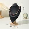 Necklace Jewelry Shelf Display Stand High-end Portrait Neck Model Jewelry Jewelry Display Props