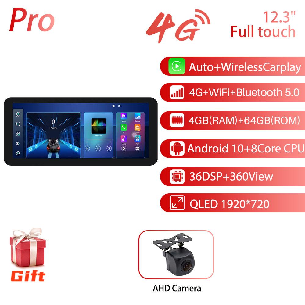 12,3-дюймовый 4G 2 Din автомобильный Android-радиоприемник для Toyota Corolla 12 2019-2025 GPS беспроводной CarPlay автомультимедиа стерео 36DSP DTS