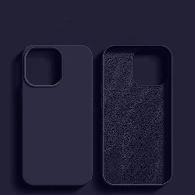 Liquid Silicone Phone Case For APPLE iPhone 16 11 13 12 14 15 Pro Max Cases iPhone 16 Pro Max Shockproof Protective Cover