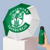 Hibernian FC Mini 5 Fold Pocket Umbrella Compact Lightweight Anti UV Rain Sun Protection Umbrella Portable Travel Umbrella