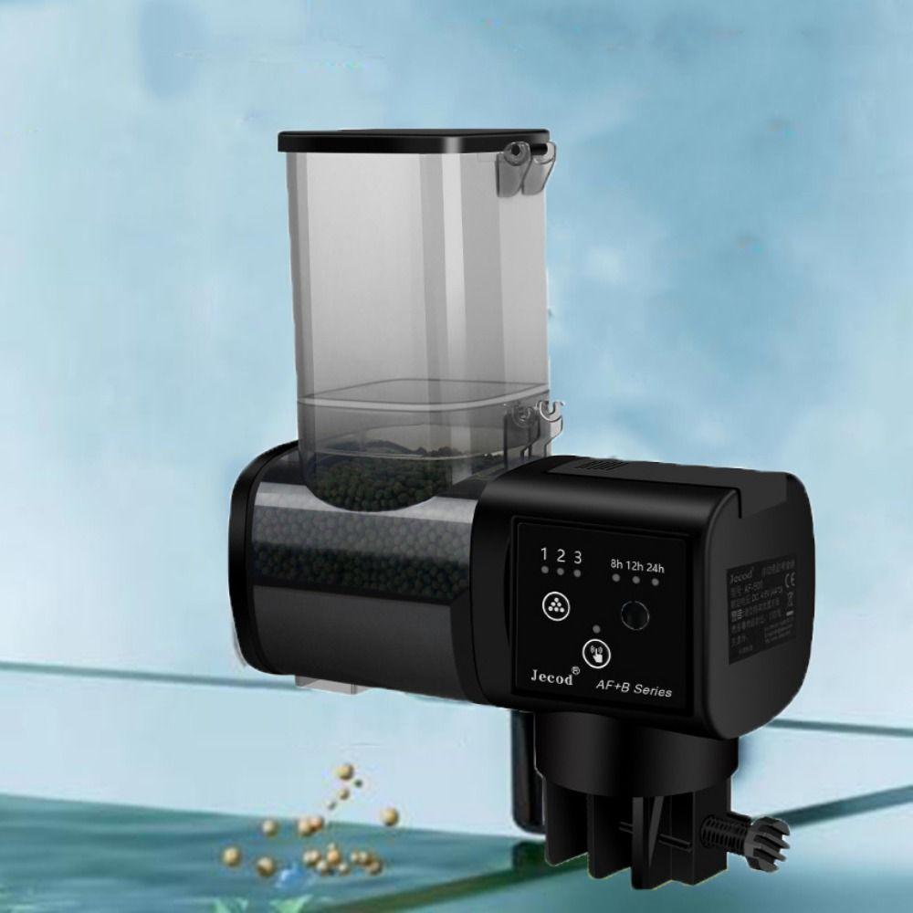 LCD Display Fish Tank Feeder 250ML/500M Automatic Fish Feeder Auto Fish Food Dispenser Small Tank