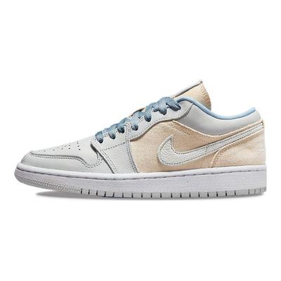Air 1 Low Sail Canvas Женские кроссовки White Iris-Whisper Worn-Blue DQ4151-500