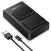 ENEGON Compatible with Two Micro USB Dual Chargers for Canon EOS Rebel EOS EOS and 9000D Digital SLR Cameras LP-E17 R100, R50, RP, R10, R8, T8i, T7i,