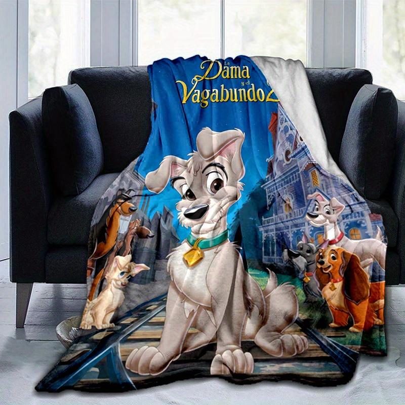 1 шт., Леди и Бродяга 2: Плед 'Сказка бродяги' для домашнего декора, чехол на диван, для путешествий, кемпинга, автомобиля