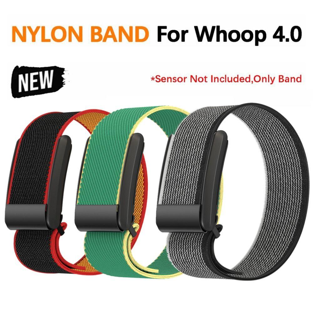 Adjustable Fitness Tracking Band Nylon Sports Wristband Replacement Strap for Whoop 4.0