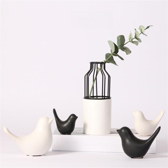 Fashion Bird Sculpture Excellent Detail Ceramic Three-dimensional