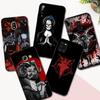 Black Tpu Case For Samsung Galaxy A50 50S A30S A10 A01 A11 A21S A31 A41 A51 A71 Cover Satanic Skull