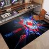 Custom Rug Blackburn Rovers FC Pattern Print Name Text Soft Non‑Slip Floor Carpet for Home Indoor Decoration