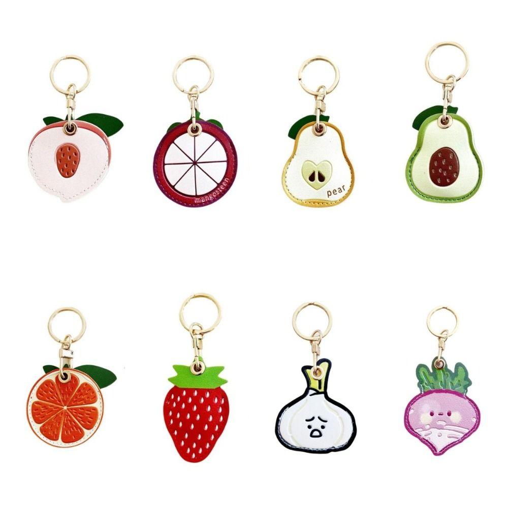 Avocado Access Control Card Case Anti-lost Access Card Holder Cute Bag Pendant Gifts