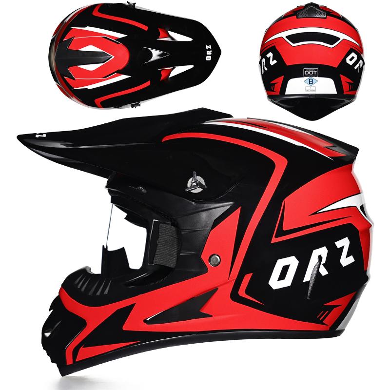 ABS Certified Professional Motocross Helmet Men's Motorcycle Casco Off-road Rally Capacete Dot 1.3kg Unisex